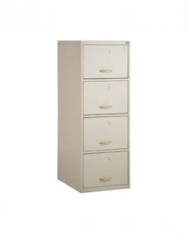 Armário em Aço | 4 Gavetas com Chave